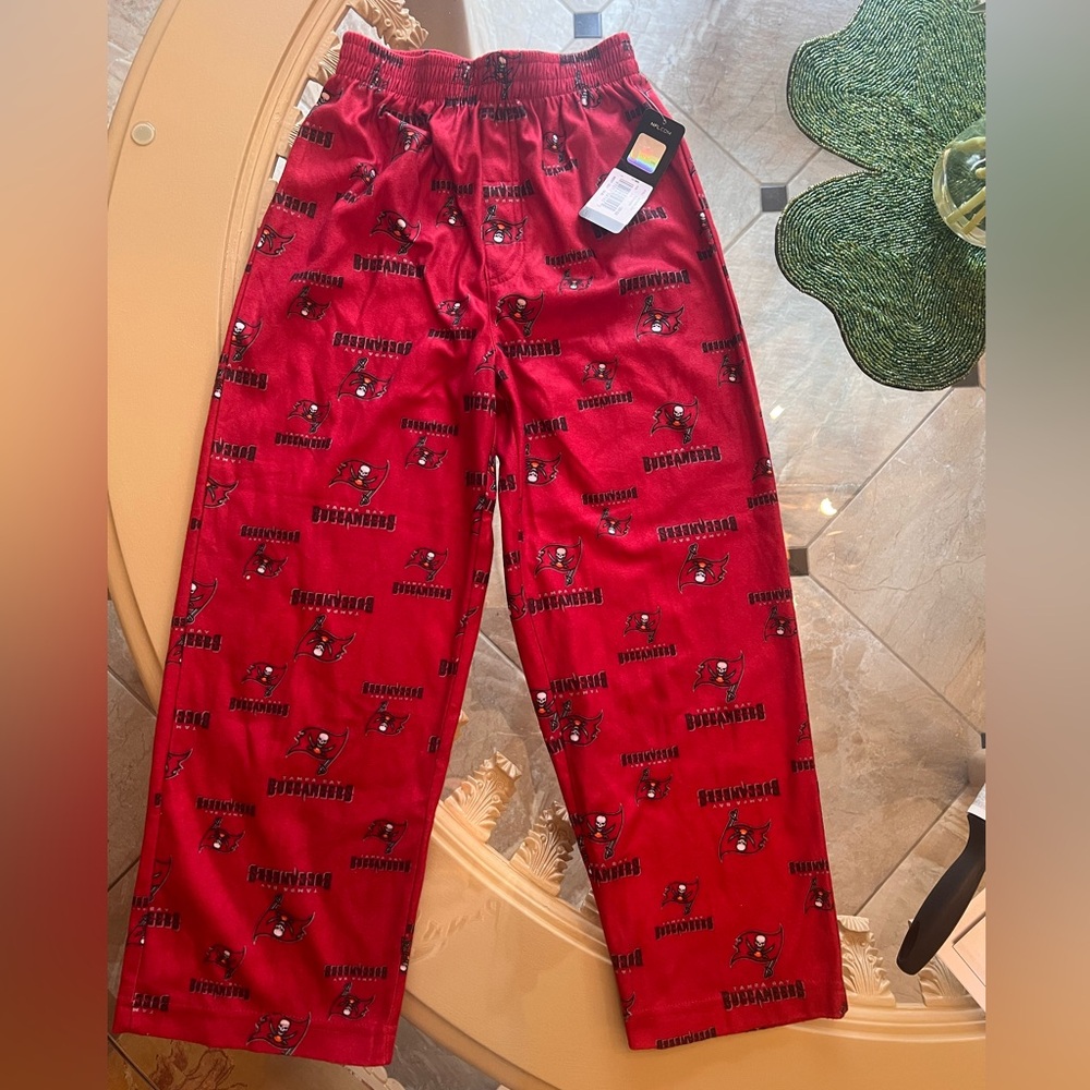 NFL Red Tampa Bay Buccaneers Pajama Pants